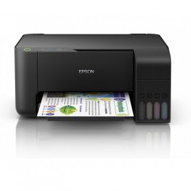 Imprimante Epson EcoTank L3110 Couleur MFP A4 à réservoirs rechargeables (C11CG87403)