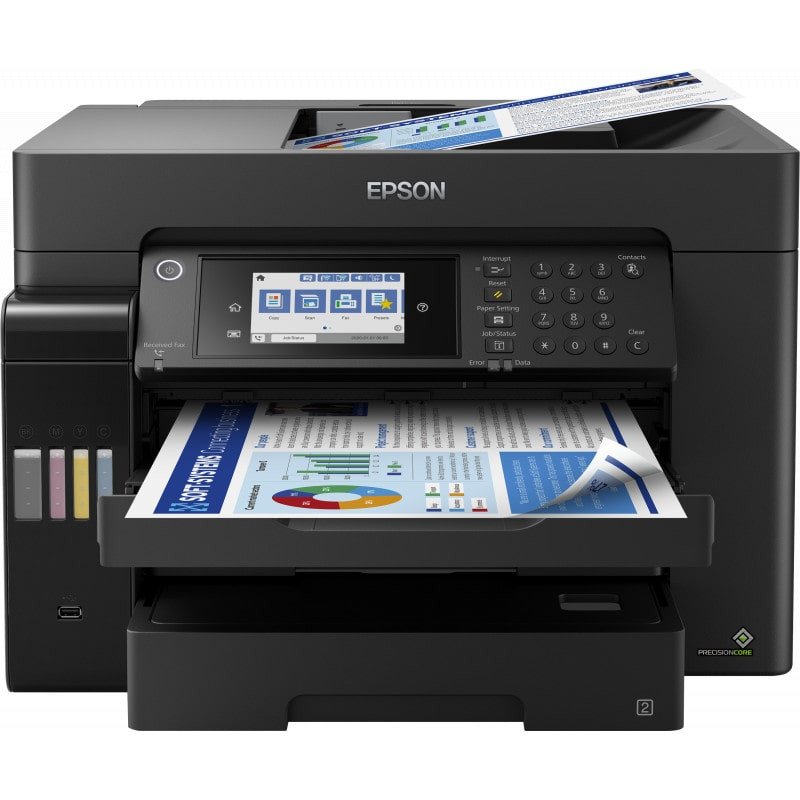 Imprimante Epson EcoTank L15160 A3+ à réservoirs rechargeables (C11CH71403) Imprimante Epson EcoTank L15160 A3+ à réservoirs rechargeables (C11CH71403)