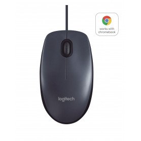 Logitech Souris avec fil Mouse B100 Réf.: 910-003357 Maroc