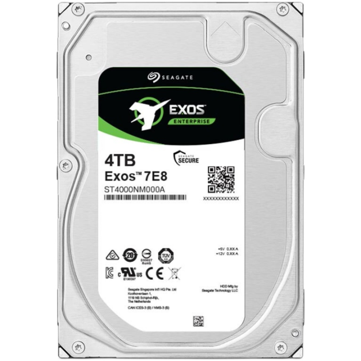 Seagate EXOS 4 To EXOS SATA 7200 TR/MIN 3.5" - ST4000NM000A