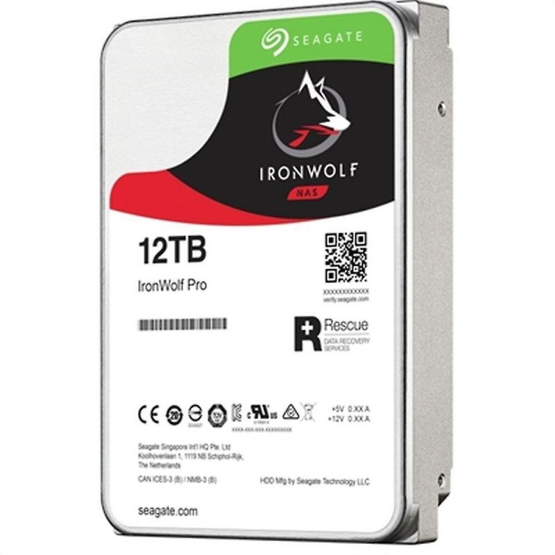 Disque dur NAS Seagate IronWolf 12 To SATA 7200 TR/MIN - ST12000VN0008 Disque dur NAS Seagate IronWolf 12 To SATA 7200 TR/MIN - ST12000VN0008