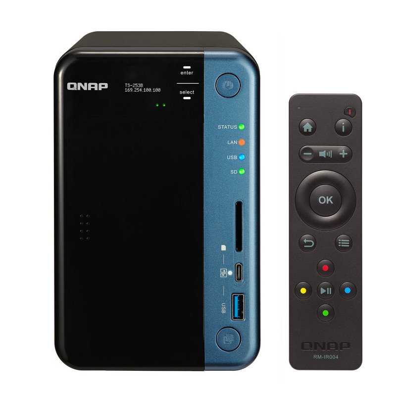 QNAP TS-253B - Serveur NAS - 2 Baies (TS-253B-4G) Maroc QNAP TS-253B - Serveur NAS - 2 Baies (TS-253B-4G) Maroc