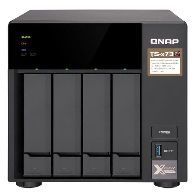 QNAP TS-473 - Serveur NAS - 4 Baies (TS-473-4G) Maroc QNAP TS-473 - Serveur NAS - 4 Baies (TS-473-4G) Maroc