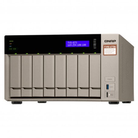 QNAP TVS-873e - Serveur NAS - 8 Baies (TVS-873e-4G)