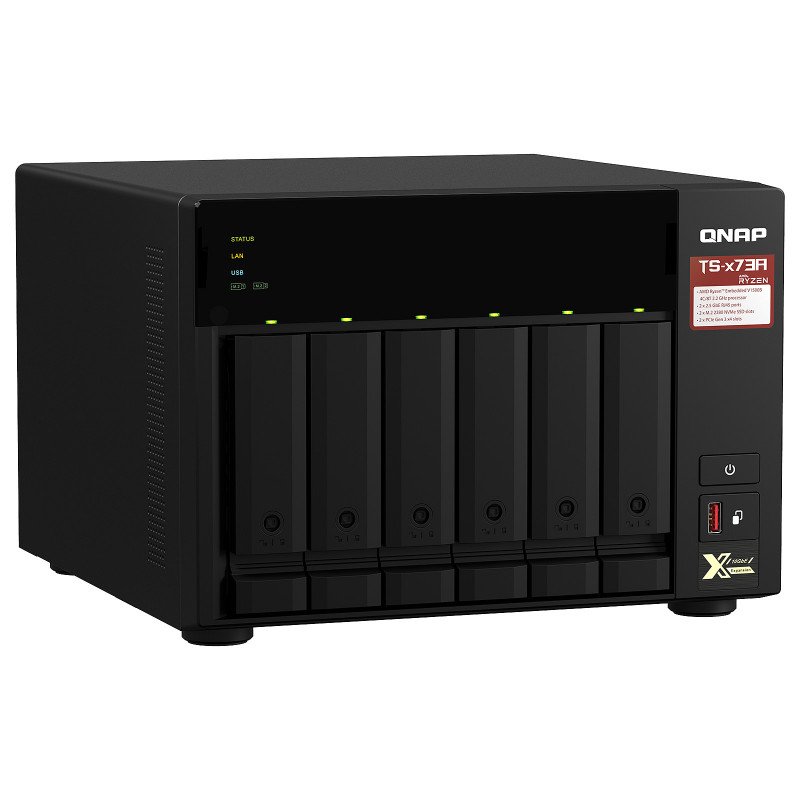 QNAP S-673A - Serveur NAS - 6 Baies (S-673A-8G) QNAP S-673A - Serveur NAS - 6 Baies (S-673A-8G)