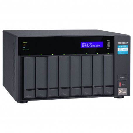 QNAP TVS-872X - Serveur NAS - 8 Baies (TVS-872X-i3-8G)