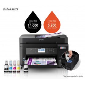 EPSON ECOTANK L6270 JET D'ENCRE A4 33 PPM Recto/Verso WIFI
