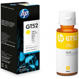 Bouteille d'encre HP GT52 Yellow d'origine (M0H56AE)