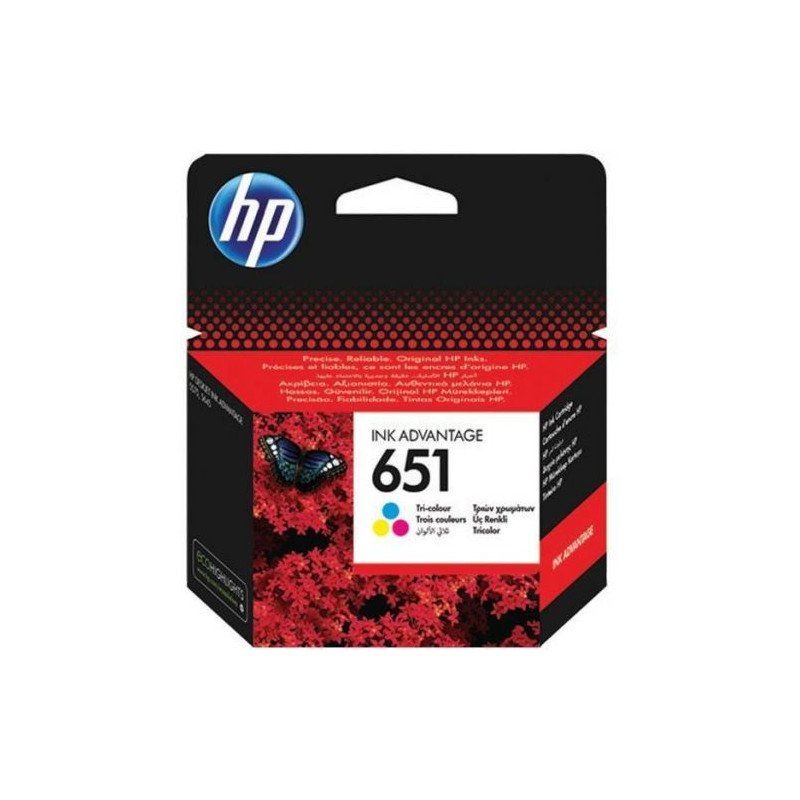 Cartouche d'encre HP N° 651 - trois couleurs Original (C2P11AE) Cartouche d'encre HP N° 651 - trois couleurs Original (C2P11AE)