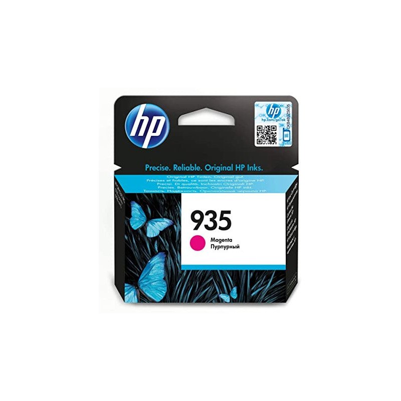 Cartouche d'encre HP N° 935 Magenta Original (C2P21AE) Cartouche d'encre HP N° 935 Magenta Original (C2P21AE)