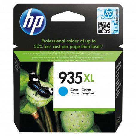 Cartouche d'encre HP N° 935 XL High Yield Cyan Original (C2P24AE)