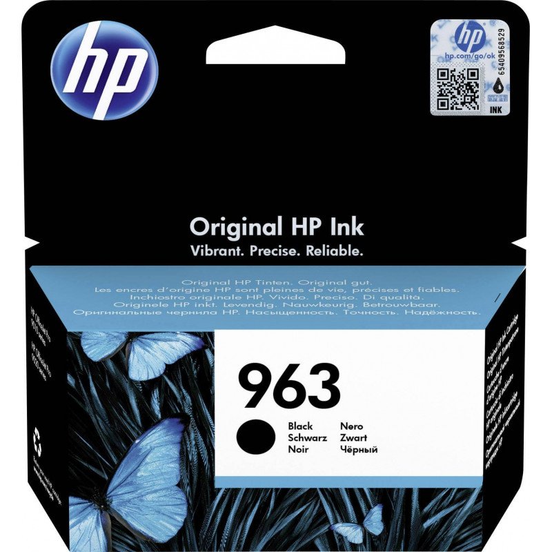 Cartouche d'encre HP N° 963 noir Original (3JA26AE) Cartouche d'encre HP N° 963 noir Original (3JA26AE)
