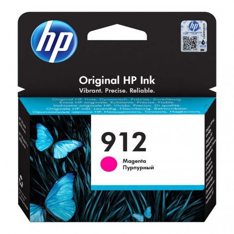 Cartouche d'encre HP N° 912 Magenta Original (3YL78AE)