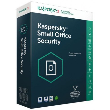 Antivirus Kaspersky Small Office Security 8.0 pour 1 server et 10 PCs (KL45418BKFS-20MWCA)