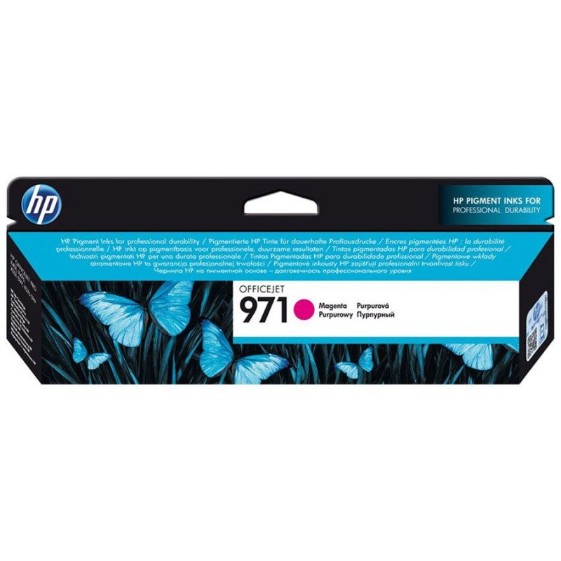 Cartouche d'encre HP N° 971 Magenta Original (CN623AE) Cartouche d'encre HP N° 971 Magenta Original (CN623AE)