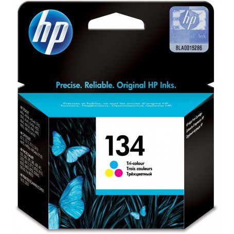 Cartouche d'encre HP N° 134 Trois couleurs Original (C9363HE)