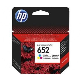 Cartouche d'encre HP N° 652 Trois couleurs Original Advantage (F6V24AE)