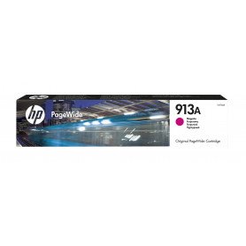 Cartouche d'encre HP N° 913A Magenta Original PageWide (F6T78AE)