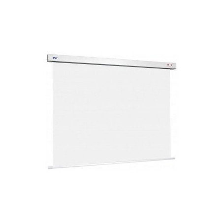 Ecran ORAY SQUARE PRO - fixation mural - Moteur Blanc mat 200x200 - SQ1B1200200