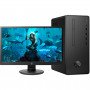 HP Pro 300 G6 MT Intel Core i3-10100 ,4GB ,1TB, FreeDos + Ecran P22v 21.5"(2T8E5ES)