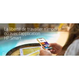 Imprimante jet d'encre HP OfficeJet Pro 9020 Multifonction (1MR78B)