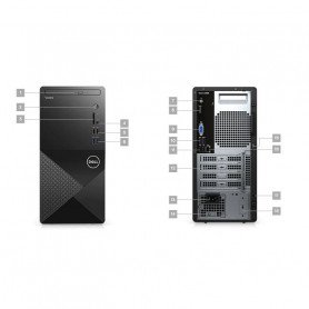 Dell Vostro Desktop 3888 i7-10700 8G 1TB FreeDOS (DL-V3888-I7)