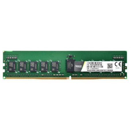 APACER DDR4 16GB 2400 MHZ ECC RDIMM (AP-78.D1GMP.4010B)