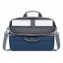 Rivacase sacoche pour pc portable 15.6" 7532 Gris et Bleu