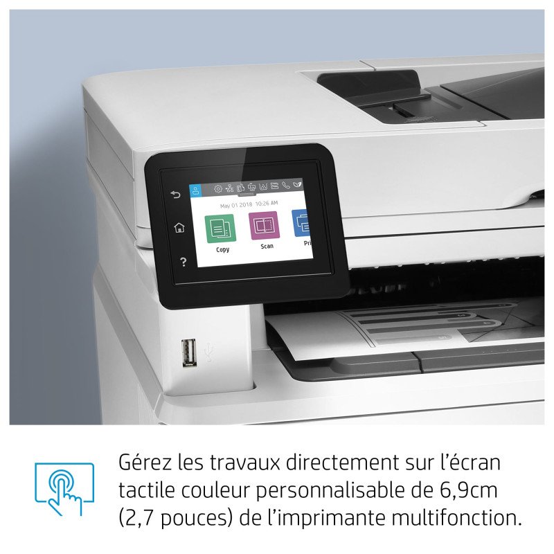 HP LaserJet Pro MFP M428fdw - Multifonction Monochrome (W1A30A) | Maroc