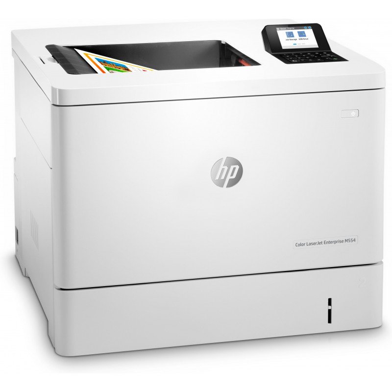 HP Color LaserJet Enterprise M554dn - Imprimante couleur (7ZU81A)