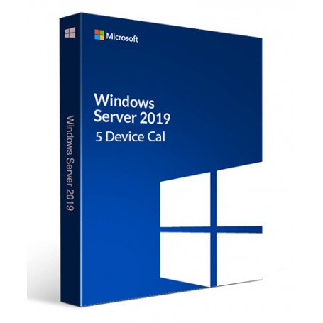Windows Server CAL 2019 Français DVD 5 Devices (R18-05830)
