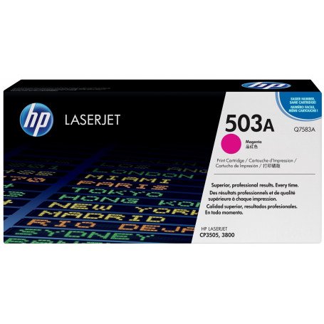 Toner HP 503A Magenta Original LaserJet  Cartridge Q7583A