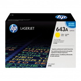 Toner HP 643A Yellow Original LaserJet  Cartridge Q5952A