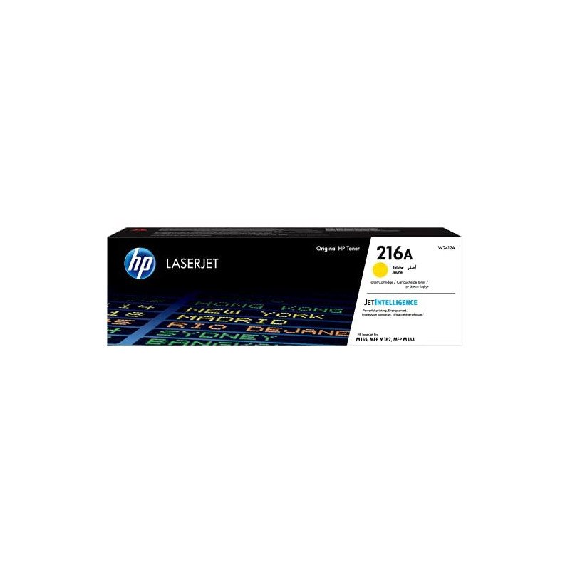 Toner HP 216A Yellow Original LaserJet Toner Crtg 850 Pages  W2412A