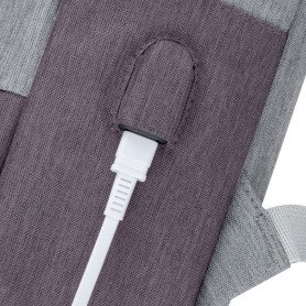 ‎Sac à dos Rivacase 7562 Gris / moka antivol 15.6" NEW