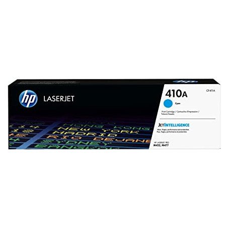 Toner HP 410A Cyan Original LaserJet  Cartridge CF411A