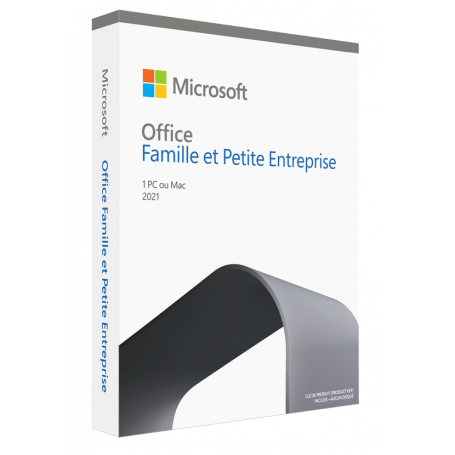 Microsoft Office 2021 Famille et Petite Entreprise version Anglais.