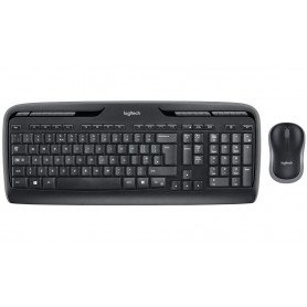 Kit clavier et souris Logitech sans fil desktop MK330