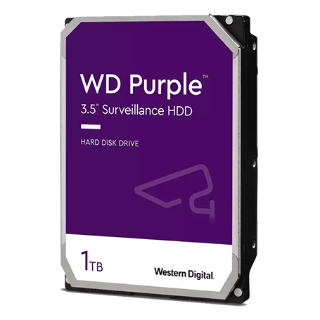 Western Digital 4TB WD Purple Disque dur Surveillance HDD SATA 3.5" (WD42PURZ)