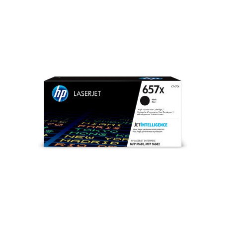 Toner HP 657X High Yield Black Original LaserJet  Cartridge CF470X