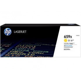 Toner HP 659X  High Yield Yellow Original LaserJet  Cartridge 29000 Pages  W2012X