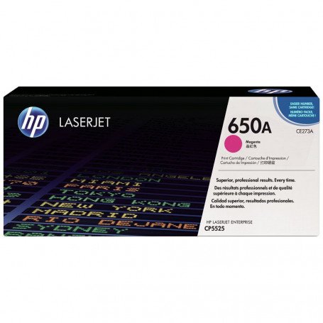 Toner HP 650A Magenta Original LaserJet  Cartridge CE273A