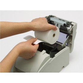 Imprimante ticket à impact Epson TM-U220B USB noire avec alimentation (C31C514057A0)