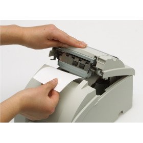 Imprimante ticket à impact Epson TM-U220B USB noire avec alimentation (C31C514057A0)