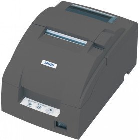 Imprimante ticket à impact Epson TM-U220B USB noire avec alimentation (C31C514057A0)