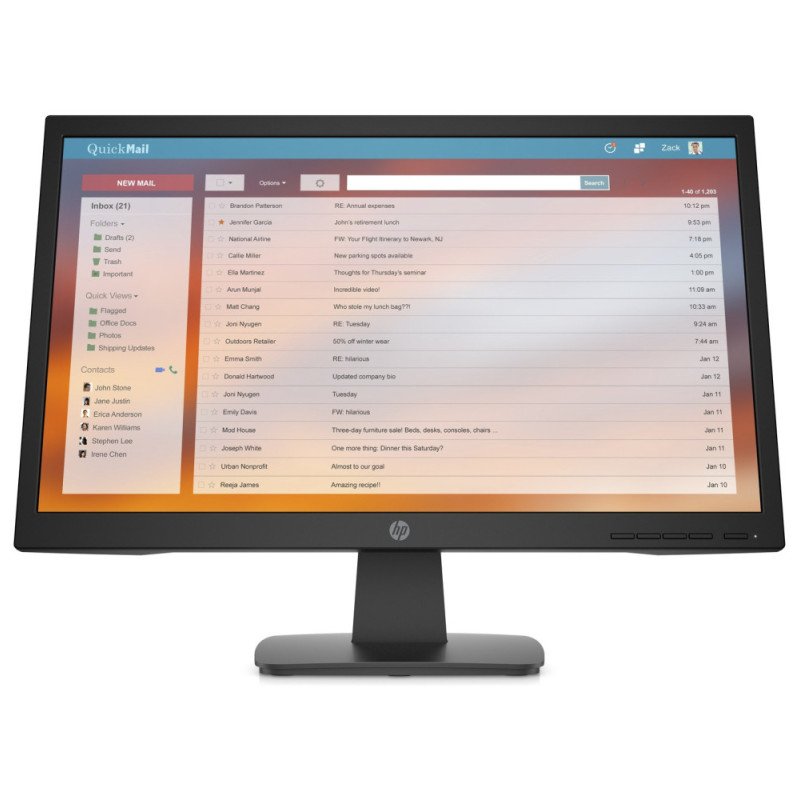 Écran HP P22v G4 21.5" Full HD (9TT53AS)