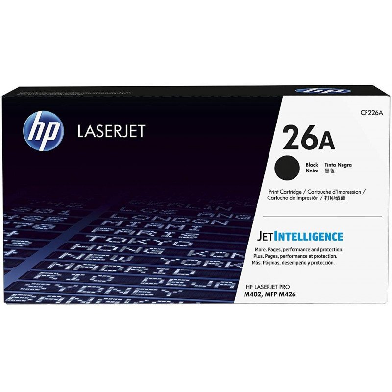 Toner HP 26A Black Original LaserJet  Cartridge CF226A