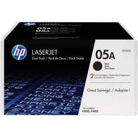 Toner HP 05A 2-pack Black...