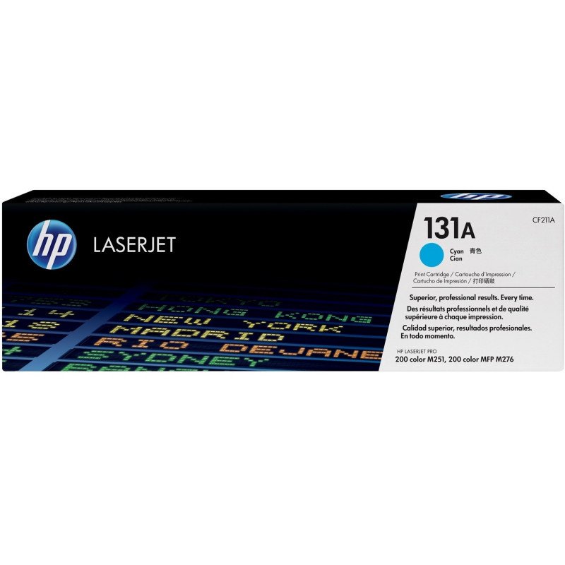 Toner HP 131A Cyan Original LaserJet  Cartridge CF211A