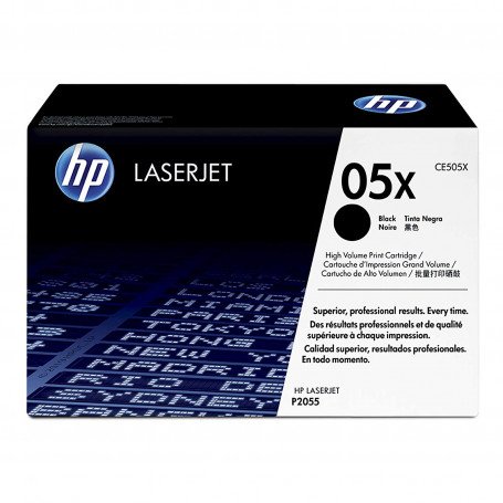 Toner HP 05X High Yield Black Original LaserJet  Cartridge CE505X